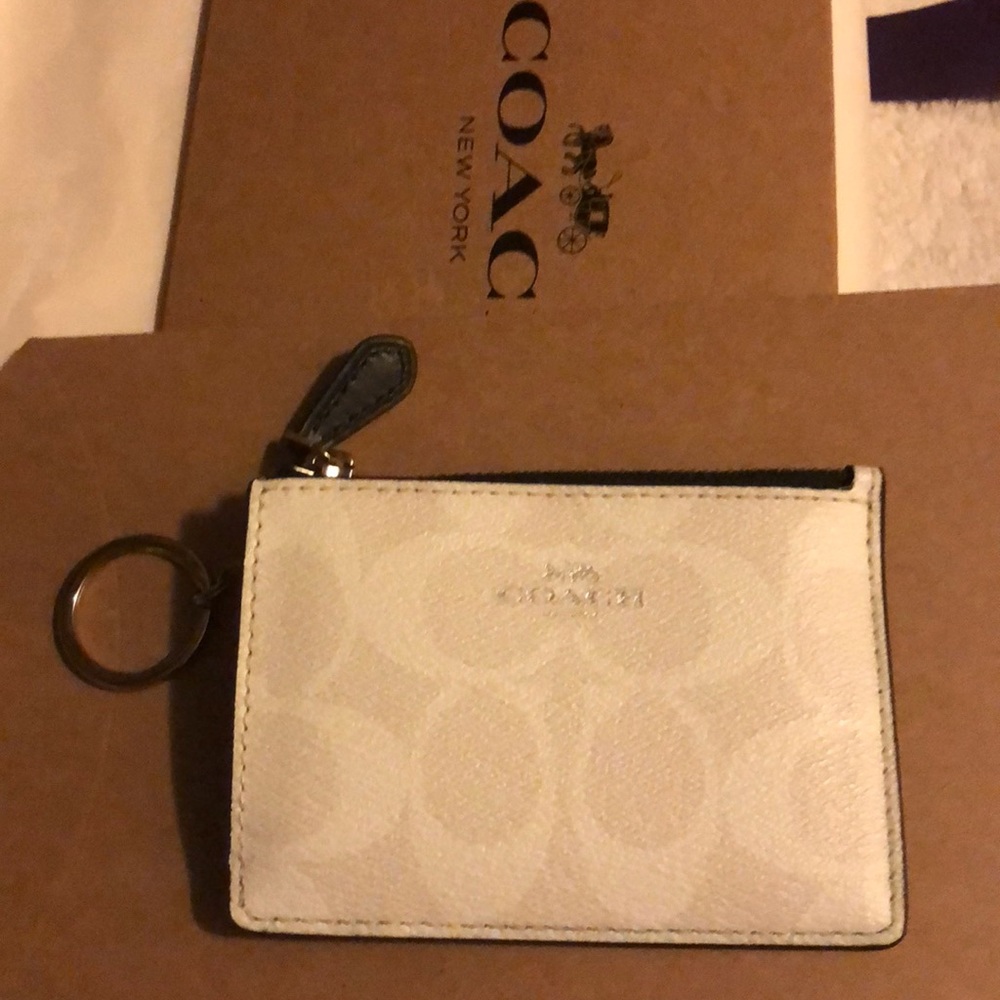 Coach ID Keychain